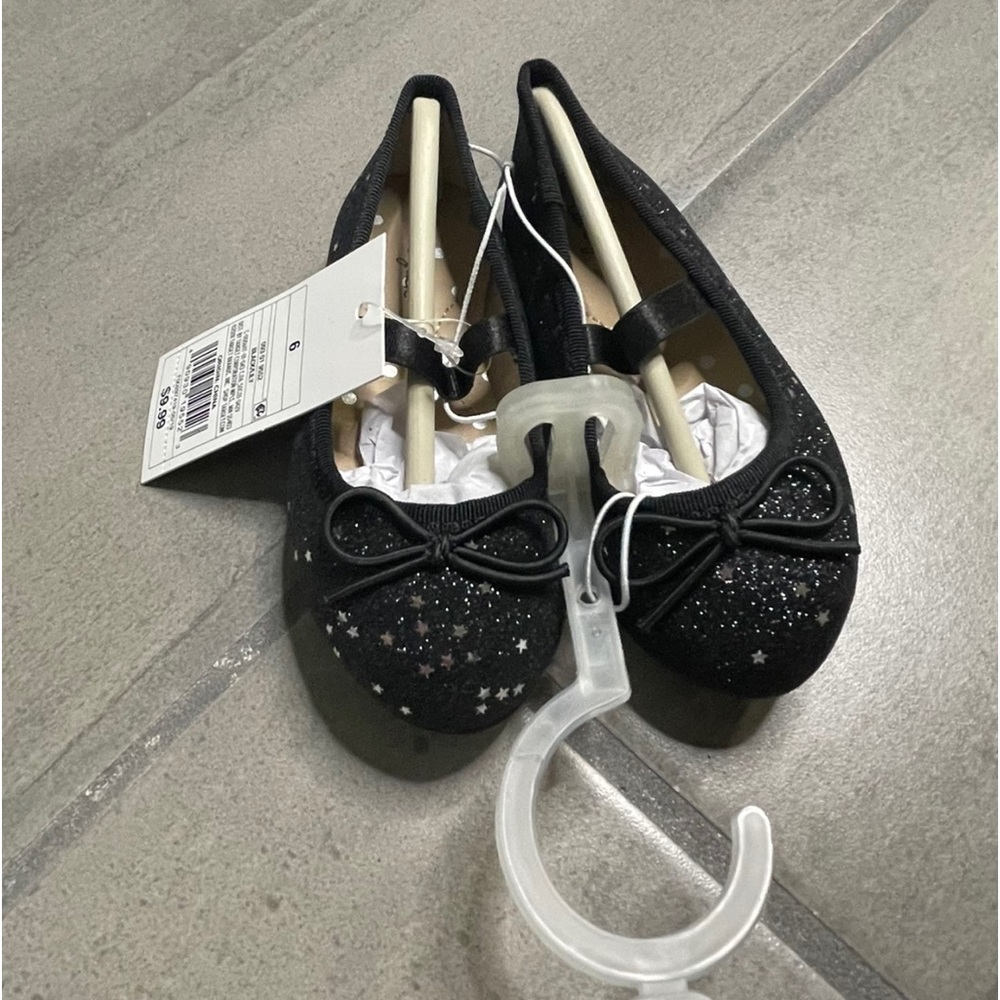 Cat & Jack Black Toddler Flats